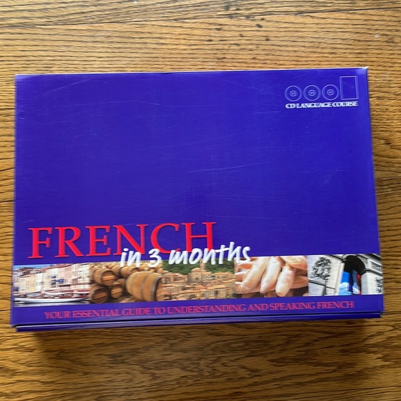 Media Hugo French In 3 Months Book And 3 Cds Perfect Condition
